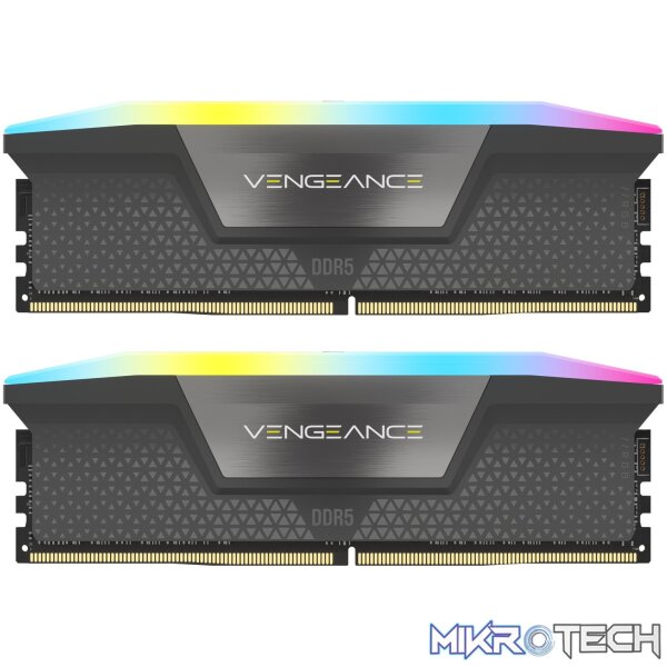 Corsair Vengeance RGB 32GB (2x16GB) DDR5-6000 CL30 AMD EXPO Kit - 1.40V - Image 3