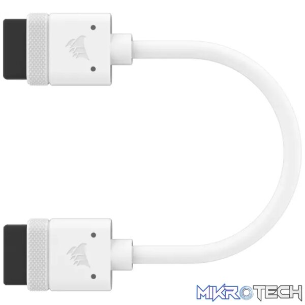 Corsair iCUE LINK 100mm White Cable, 2-pack - Image 2