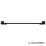 Corsair iCUE LINK 135mm Cable with Slim 90° Connectors, 2-pack, Black - Image 3
