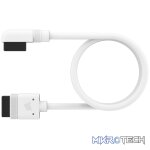 Corsair iCUE LINK 600mm 90° Cable - White - Image 2