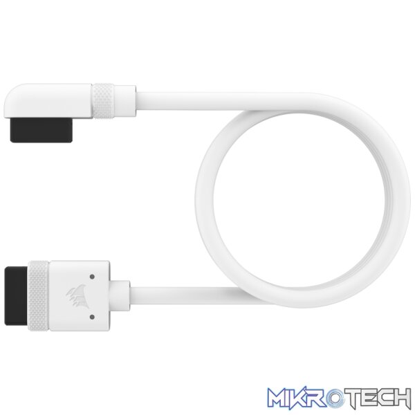 Corsair iCUE LINK 600mm 90° Cable - White - Image 2