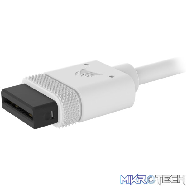 Corsair iCUE LINK 600mm Y-Splitter Cable, White - Image 4