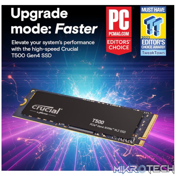 Crucial T500 4TB M.2 NVMe Gen4 NAND SSD - Image 8