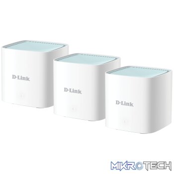 D-Link Eagle Pro AI AX1500 Wi-Fi 6 Mesh System (3 Pack)
