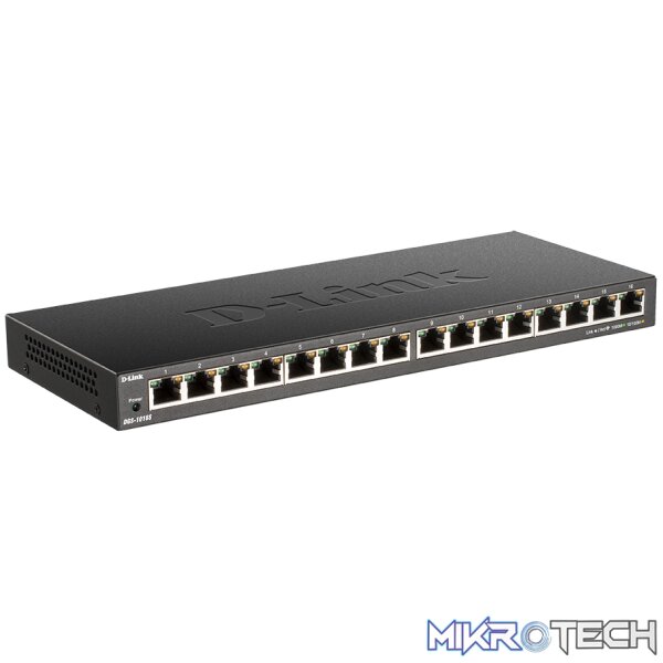 D-Link Giga Express DGS-1016S 16-Port Gigabit Unmanaged Switch D-Link Giga Express DGS-1016S 16-Port Gigabit Unmanaged Switch