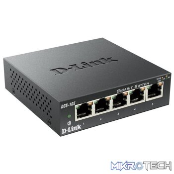 D-Link Giga Express DGS-105 5-port Gigabit Unmanaged Switch
