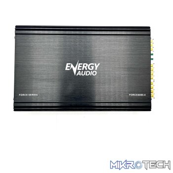 Energy Audio FORCE8000.4 8000W 80RMSX4 4-Channel Amplifier