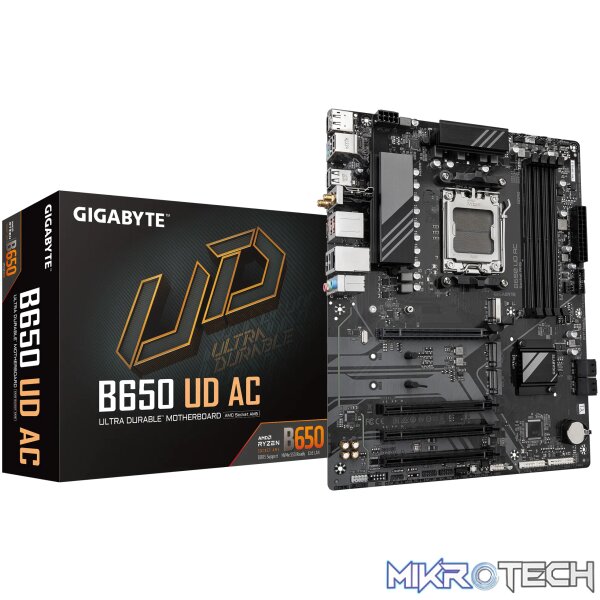 Gigabyte B650 UD AC Motherboard Gigabyte B650 UD AC Motherboard