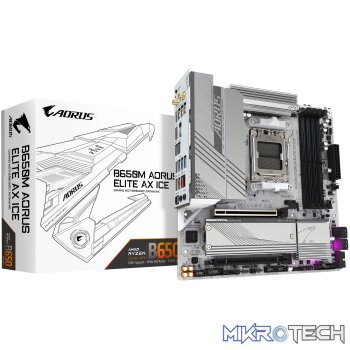 Gigabyte B650M Aorus Elite AX Ice Motherboard