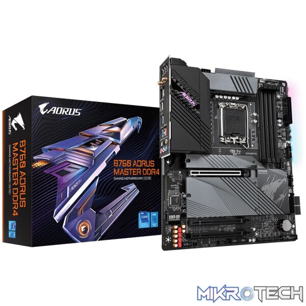 Gigabyte-B760-Aorus-Master-DDR4-Wireless-Motherboard-1 Gigabyte B760 Aorus Master DDR4 Wireless Motherboard - Image 1