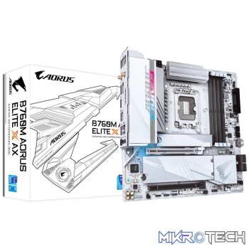 Gigabyte B760M Aorus Elite X AX DDR5 Motherboard
