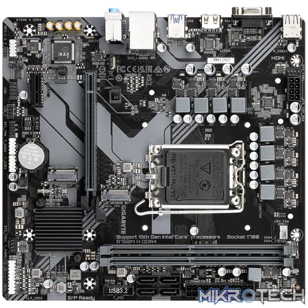 Gigabyte B760M H DDR4 Motherboard - Image 2