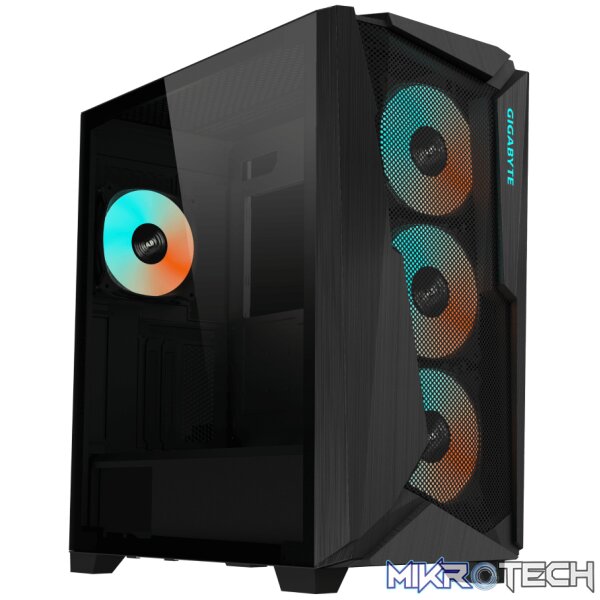 Gigabyte C301 Glass RGB Gaming Chassis (no PSU Gigabyte C301 Glass RGB Gaming Chassis (no PSU