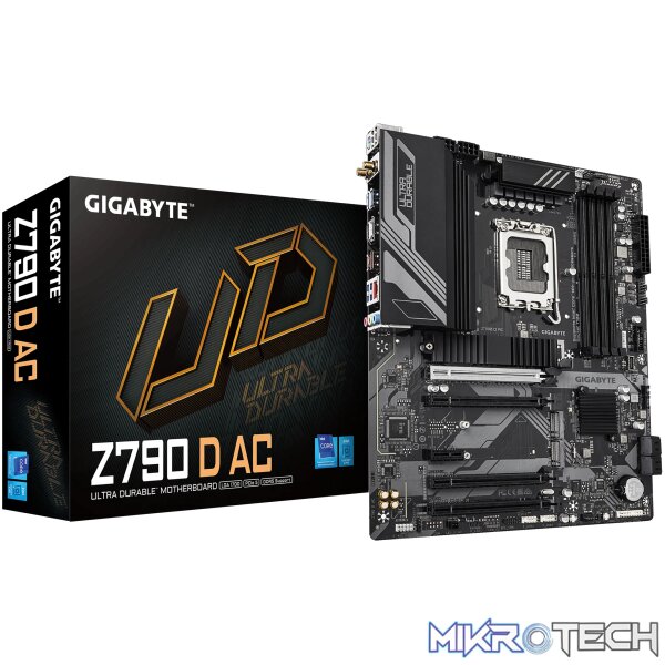 Gigabyte Z790 D AC DDR5 Gaming Motherboard Gigabyte Z790 D AC DDR5 Gaming Motherboard