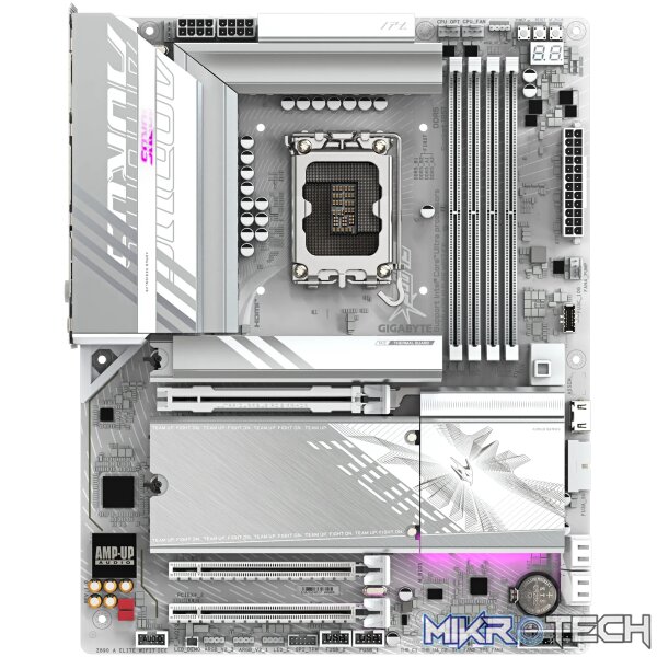 Gigabyte Z890 Aorus Elite WiFi7 Ice Motherboard - Image 2