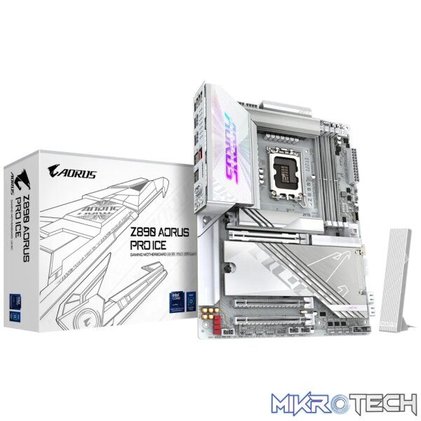 Gigabyte Z890 Aorus Pro Ice WiFi7 Motherboard Gigabyte Z890 Aorus Pro Ice WiFi7 Motherboard
