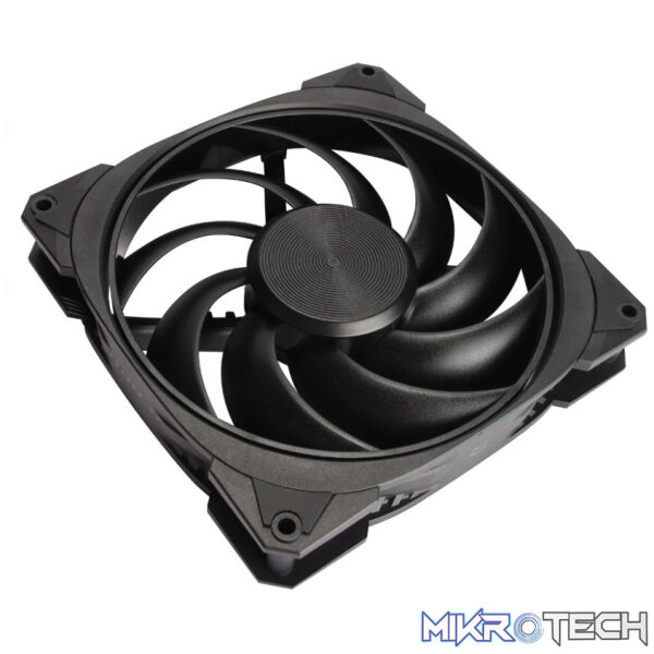 InWin Neptune DN120 Silent Static Pressure Fan - Black - Image 2
