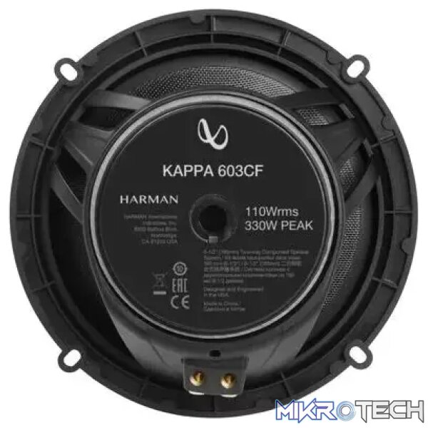 Infinity KAPPA603CF 6.5" 2-Way Component Speaker System - Image 5