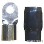 Insulated Wiring 0G Connector Terminal - Black or Red