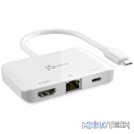 J5 Create JCA351 USB-C to 4K HDMI Ethernet Adapter - Image 2