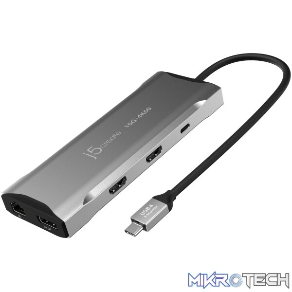 J5 Create JCD397 4K60 Elite Triple-Monitor Mini Dock J5 Create JCD397 4K60 Elite Triple-Monitor Mini Dock