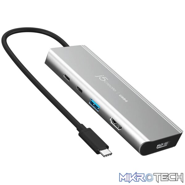 J5 Create JCD401 USB4 Dual 4K Multi-Port Hub J5 Create JCD401 USB4 Dual 4K Multi-Port Hub