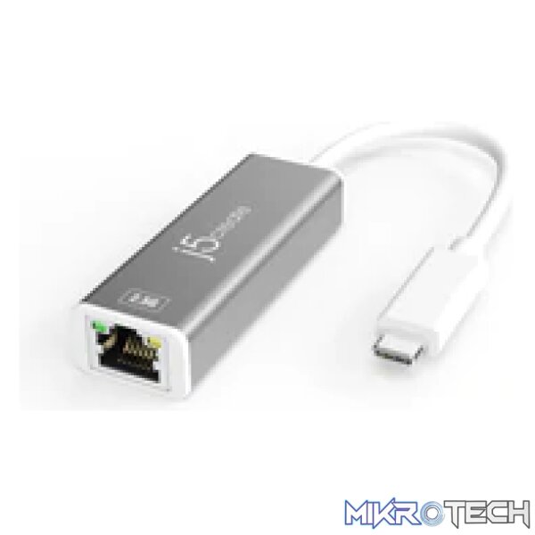 J5 Create JCE145 USB Type-C to 2.5 Gigabit Network Adapter J5 Create JCE145 USB Type-C to 2.5 Gigabit Network Adapter
