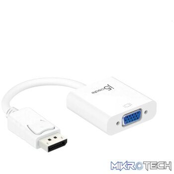 J5 Create JDA114 DisplayPort to VGA Adapter