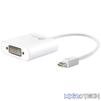 J5 Create JDA132 Mini DisplayPort to DVI Adapter