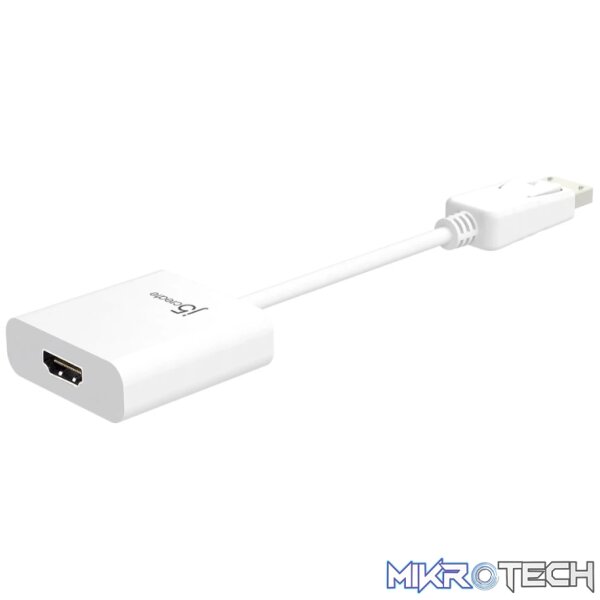 J5 Create JDA154 DisplayPort to HDMI Active Adapter - Image 2
