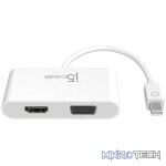J5 Create JDA172 mini DisplayPort to 4K HDMI /  WUXGA VGA Adapter - Image 2