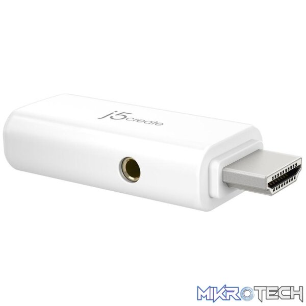 J5 Create JDA203 HDMI to VGA Video Adapter Converter with Audio - Image 2