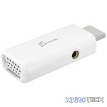 J5 Create JDA203 HDMI to VGA Video Adapter Converter with Audio