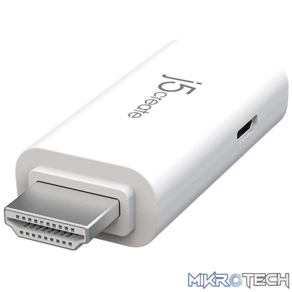 J5 Create JDA203 HDMI to VGA Video Adapter Converter with Audio - Image 3