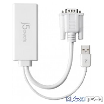 J5 Create JDA214 VGA+USB to HDMI Video Adapter