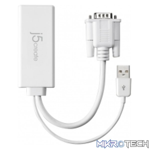 J5 Create JDA214 VGA+USB to HDMI Video Adapter J5 Create JDA214 VGA+USB to HDMI Video Adapter