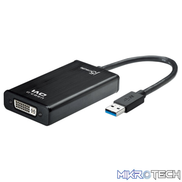 J5 Create JUA330 USB 3.0 to DVI Display Adapter J5 Create JUA330 USB 3.0 to DVI Display Adapter