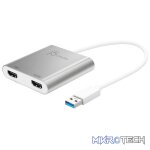 J5 Create JUA365 USB 3.0 to Dual HDMI Multi-Monitor Adapter - Image 2