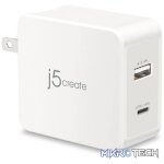J5 Create JUP2230 30W PD USB-C Wall Charger