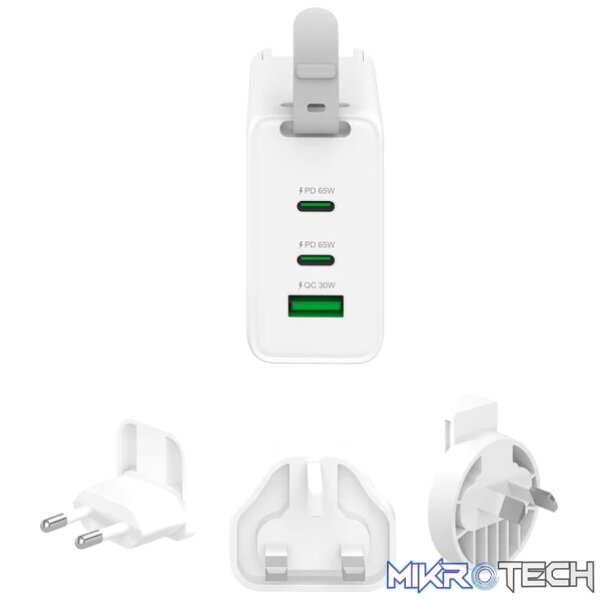 J5 Create JUP3565V 65W GaN USB-C 3-Port Traveler Charger J5 Create JUP3565V 65W GaN USB-C 3-Port Traveler Charger