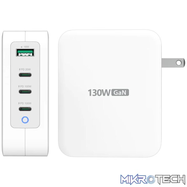 J5 Create JUP43130 130W GaN USB-C 4-Port Charger - Image 2
