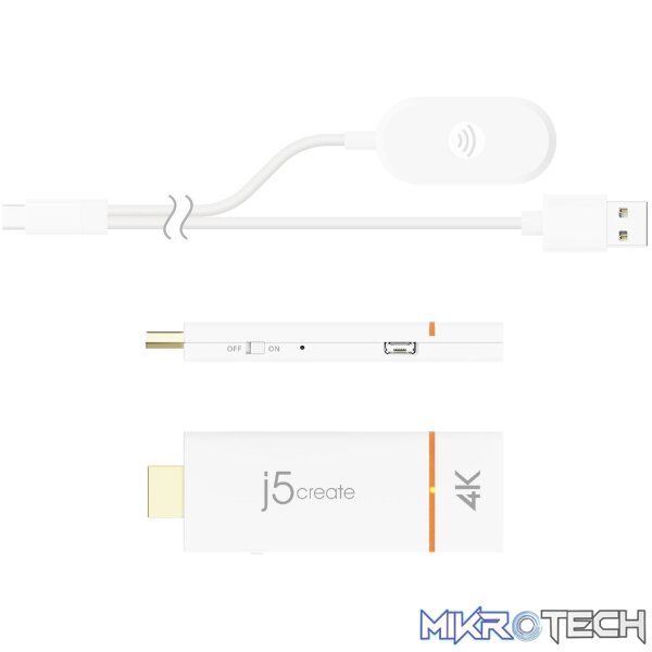 J5 Create JVAW76 ScreenCast 4K Wireless Display Adapter - Image 2