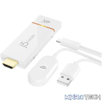 J5 Create JVAW76 ScreenCast 4K Wireless Display Adapter