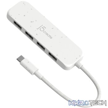 J5 Create USB-C to 4-Port Type-A Gen 2 Hub