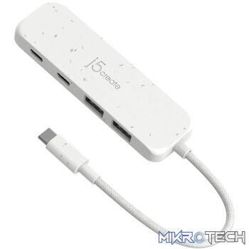 J5 Create USB-C to 4-Port Type-C & Type-A Gen 2 Hub