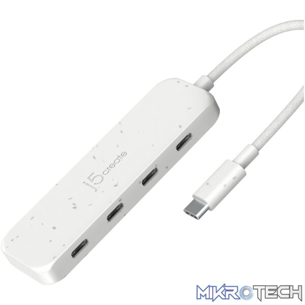 J5 Create USB-C to 4-Port USB-C Gen2 Hub - Image 2