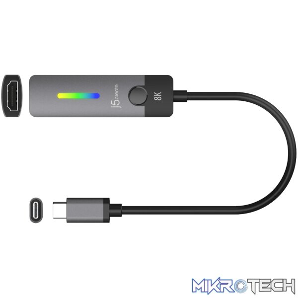J5 Create USB-C to HDMI 2.1 8K Adapter - Image 2