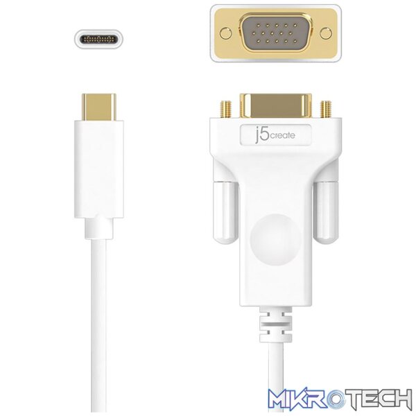 J5 Create USB Type-C to VGA Adapter - Image 2