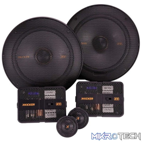 Kicker 47KSS6504 MID6 6.5" KS Series 100R Component Speaker Kit Kicker 47KSS6504 MID6 6.5" KS Series 100R Component Speaker Kit