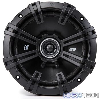 Kicker DSC6704 D-Series 6.75" 240W 2-Way 4-Ohm Coaxial Speakers